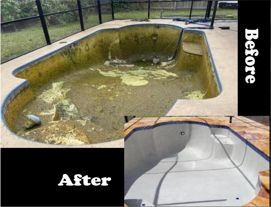 Before/ After Blu Wtr Pools